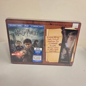 Harry Potter Blu-ray Combo Pack with Wand Pen & Bookmark